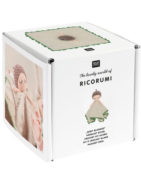 Häkelset Kuscheldecke - Natur