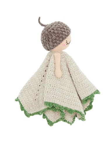 Häkelset Kuscheldecke - Natur