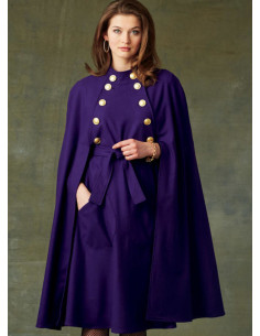 Umhang- und Gürtelmuster - Vogue 9288