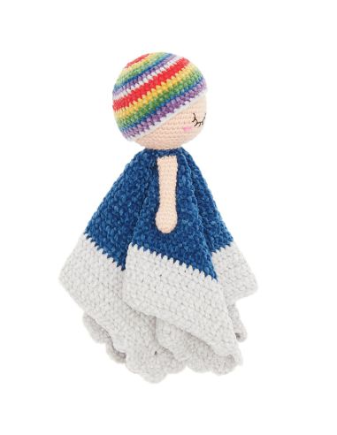 Häkelset Kuscheldecke - Regenbogen