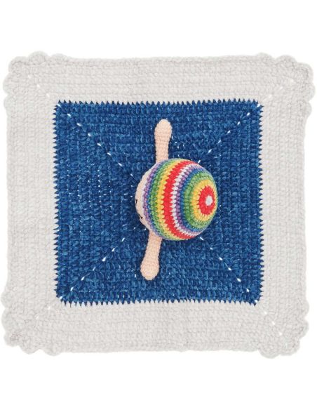 Häkelset Kuscheldecke - Regenbogen