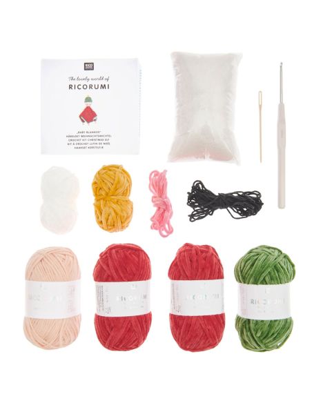 Häkelset Kuscheldecke - Weihnachten