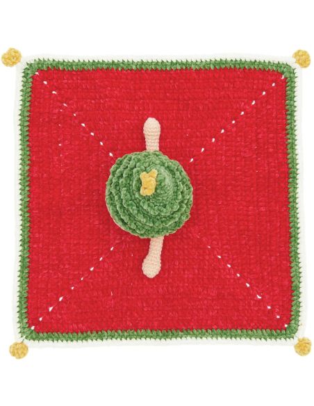 Häkelset Kuscheldecke - Weihnachten