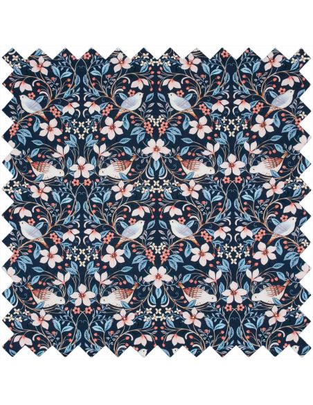 Nähset - Vögel in Blumen