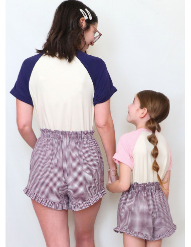 Oberteil- und Shorts-Schnittmuster - Know Me 2123