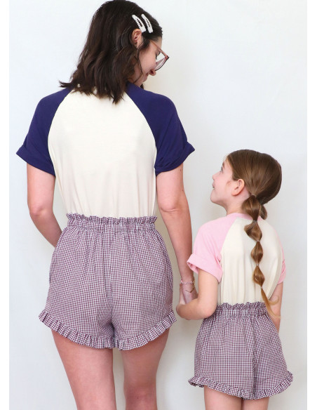 Oberteil- und Shorts-Schnittmuster - Know Me 2123
