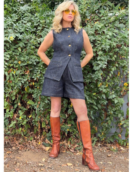 Oberteil- und Shorts-Schnittmuster - Know Me 2125