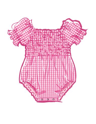 Strampler- und Kleider-Schnittmuster - McCall's 8591