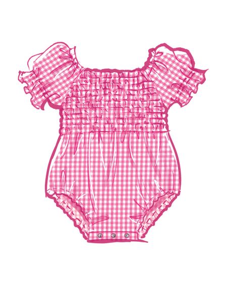 Strampler- und Kleider-Schnittmuster - McCall's 8591