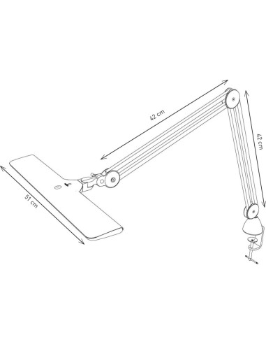 LED-Arbeitslampe Daylight Lumi