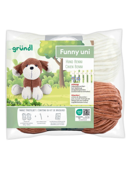 Häkelset - Hund Benni