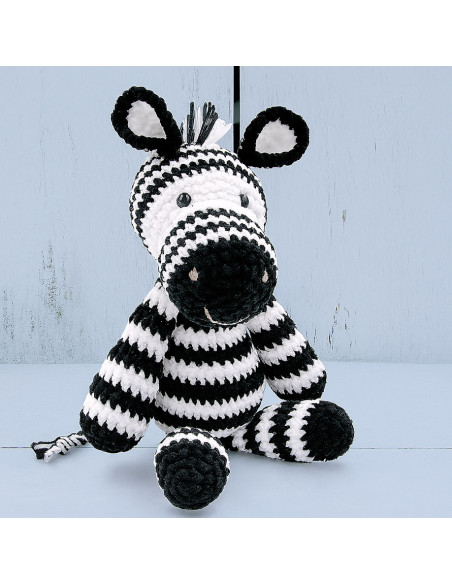 Häkelset - Zebra Zéphir