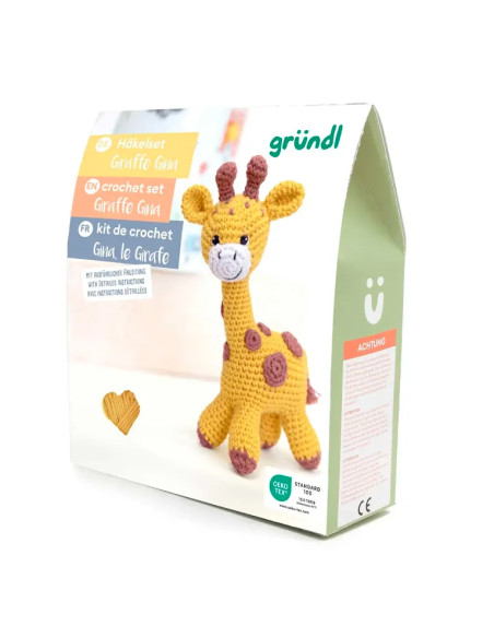 Häkelset - Gina die Giraffe