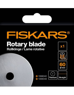 Fiskars Titanium Rotationsklinge Ø60 mm