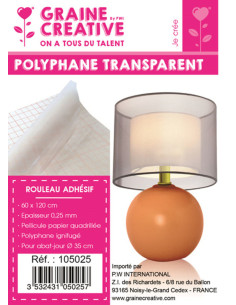 Gitterförmige Klebefolie - Transparent