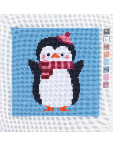 Mein erstes Stickset - Pinguin