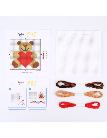 Mein erstes Kreuzstich-Set - Bärchen