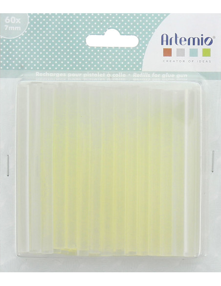 Transparente Klebesticks für Heißklebepistole x60