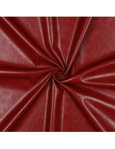 Glänzender Stretch-Kunststoff für Bekleidung - Rot