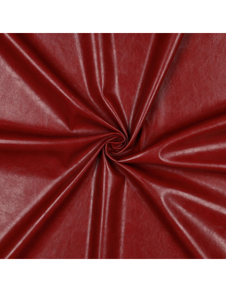 Glänzender Stretch-Kunststoff für Bekleidung - Rot
