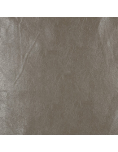 Glänzender Stretch-Kunststoffstoff für Bekleidung - Taupe