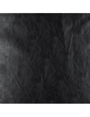 Glänzender Stretch-Kunststoff für Bekleidung - Schwarz