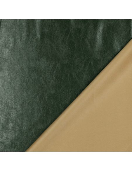 Glänzender Stretch-Kunststoff für Bekleidung - Englischgrün