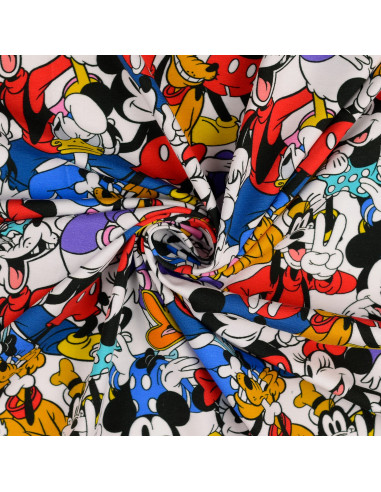 Disney-Jersey-Stoff - Micky und seine Freunde