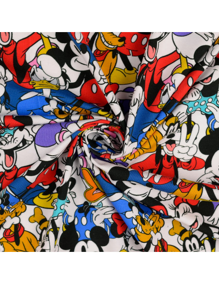 Disney-Jersey-Stoff - Micky und seine Freunde