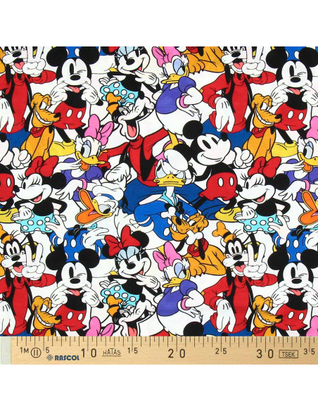 Disney-Jersey-Stoff - Micky und seine Freunde