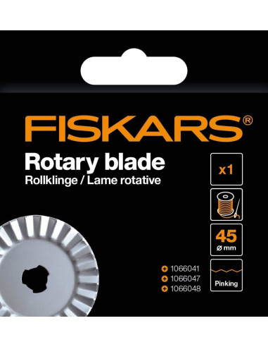 Fiskars Zickzack-Rotationsklinge Ø45 mm