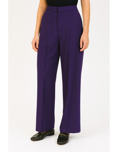 Tissu twill de viscose - Violet