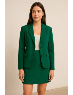 Viscose-Twill-Stoff - Flaschengrün 2