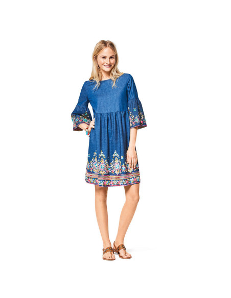 Kleid Schnittmuster - Burda 6401