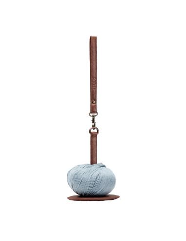 Bracelet porte pelote de laine Muud Gyrit - Rich Brown