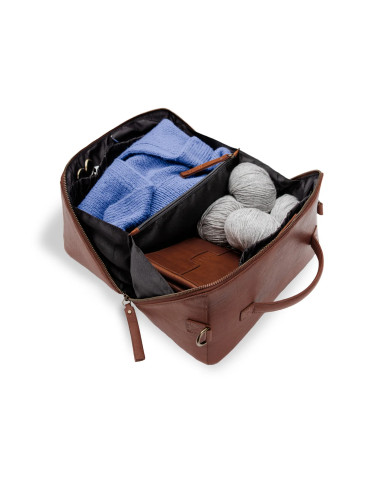 Muud Cleo Midi Umhängetasche - Rich Brown