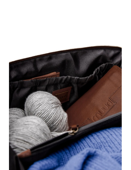 Muud Cleo Midi Umhängetasche - Rich Brown