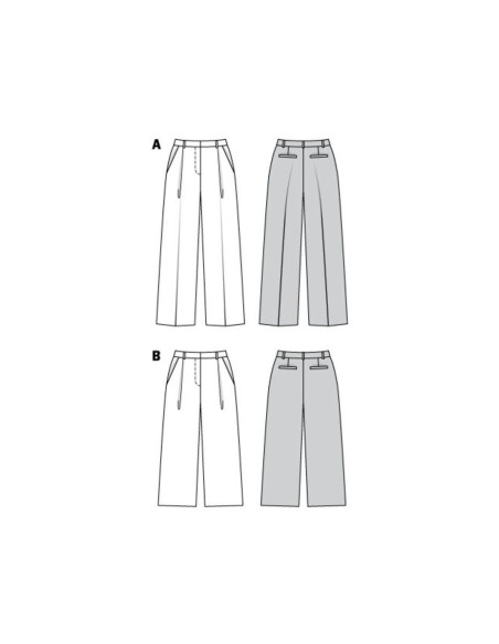 Hosenmuster - Burda 6436