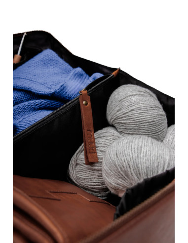 Muud Cleo Midi Umhängetasche - Rich Brown