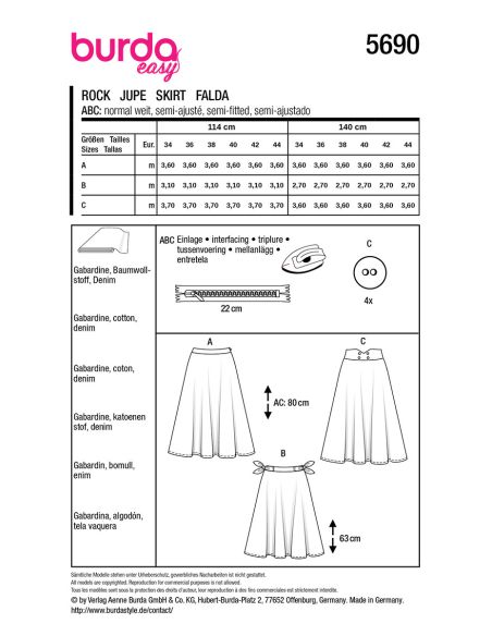 Rockmuster - Burda 5690