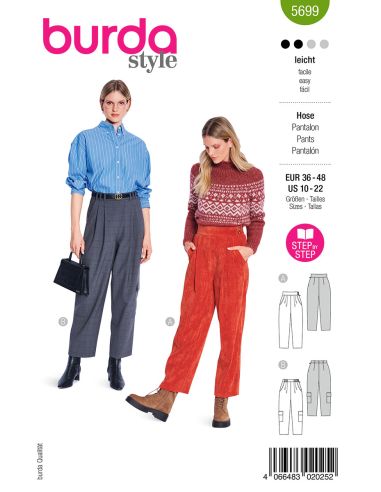 Hosenmuster - Burda 5699