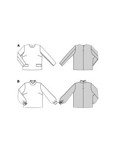 Blusenmuster - Burda 5701 2