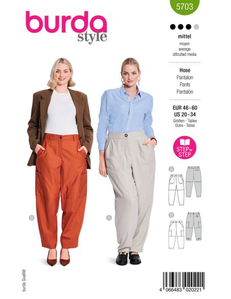 Hosenmuster - Burda 5703
