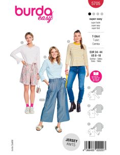 T-Shirt-Schnittmuster - Burda 5705