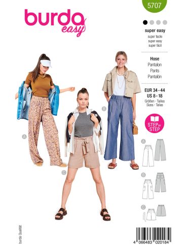 Hosenmuster - Burda 5707