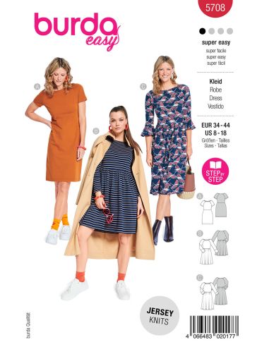 Kleidmuster - Burda 5708