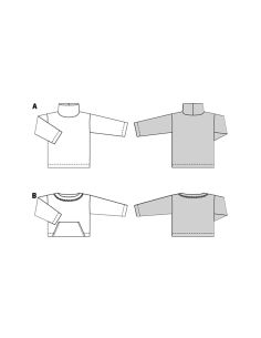 Blusenmuster - Burda 5710 2