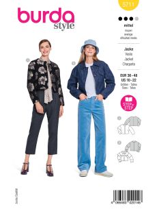 Jackenschnittmuster - Burda 5711