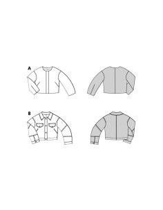 Jackenschnittmuster - Burda 5711 2