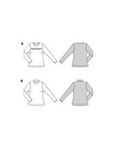 T-Shirt-Schnittmuster - Burda 5717 2